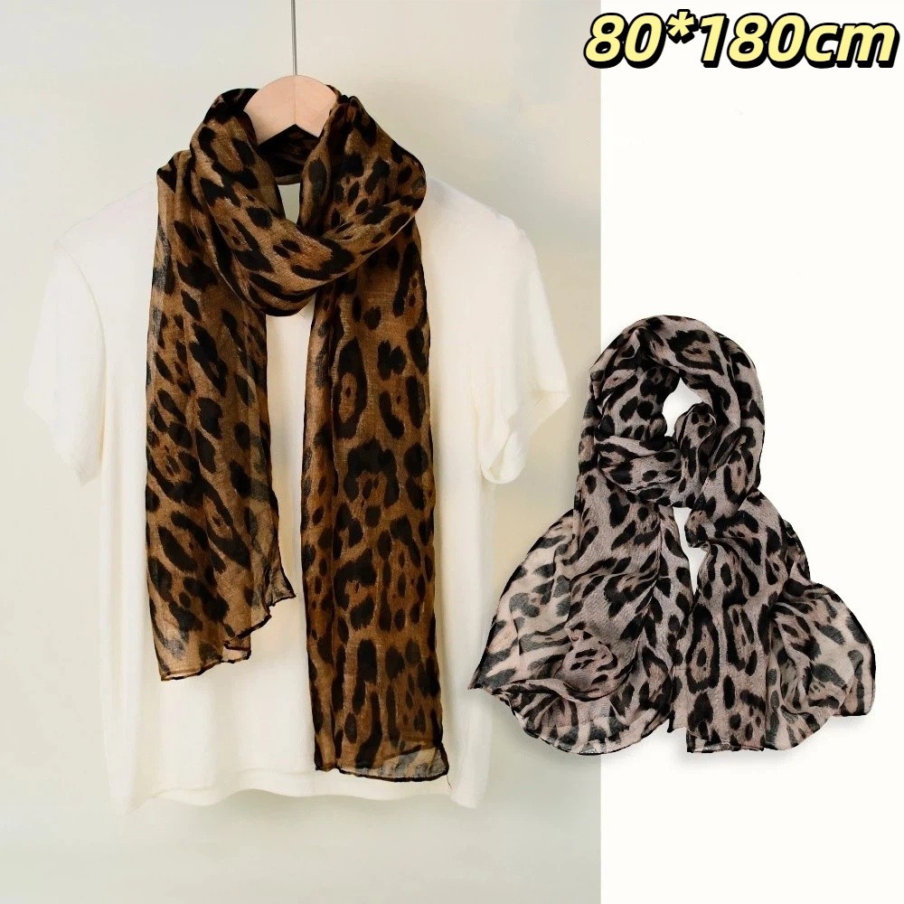 Yeni Yumuşak Leopar Desenli Eş - Face Scarf Mask incelemesi ve fiyatı